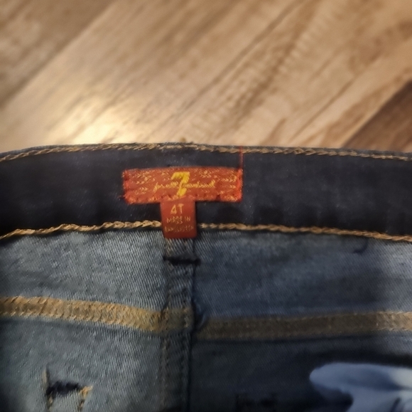 7 for All Man Kind 2pc Outfit Boys 4T NWOT - Picture 3 of 4